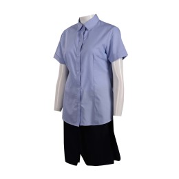 UN169 Customized Women's Work Uniform Set Macao Environmental Protection Agency Company Uniform Manufacturer UN169 Customized Women's Work Uniform Set Macao Environmental Protection Agency Company Uniform Manufacturer